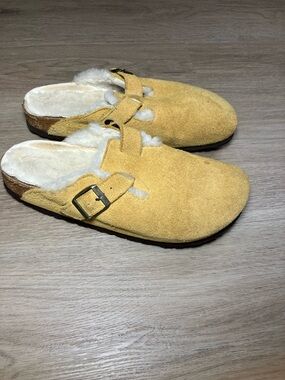 Birkenstock Boston Shearling clogs size 40